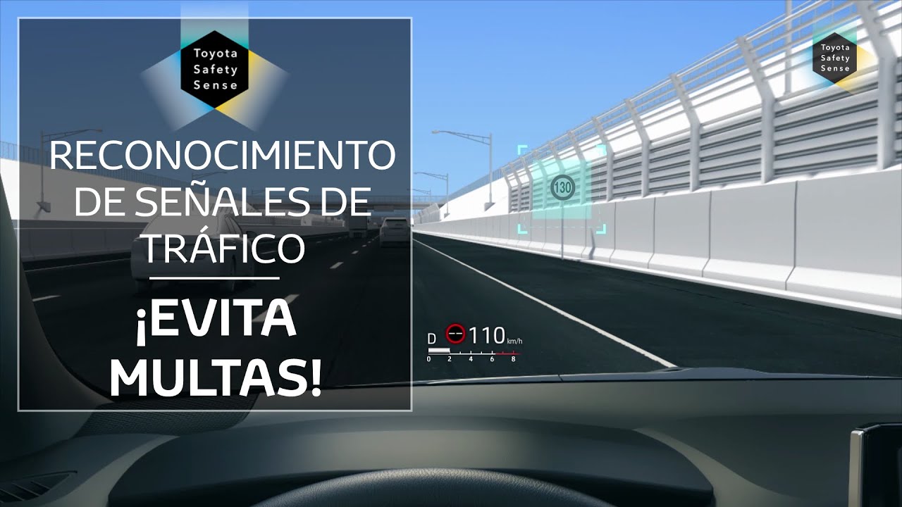 Evita multas por exceso de velocidad | Reconocimiento de Señales de tráfico | Seguridad Toyota