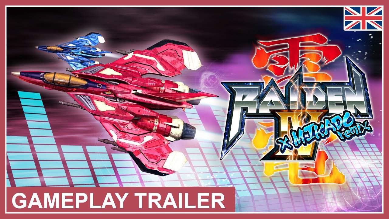 Raiden IV x MIKADO remix - Gameplay Trailer (PS4, PS5, Xbox, PC)