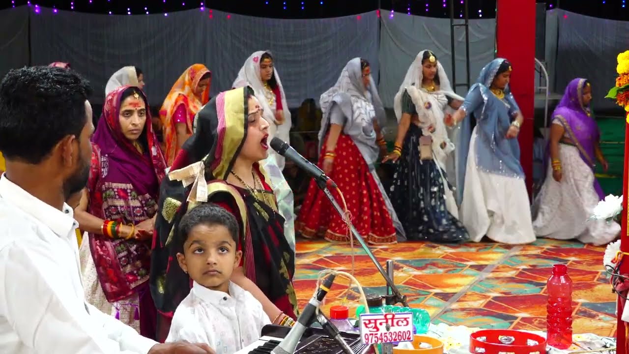 मैया म्हारी चलत कू कू का पगल्या पड़ हो। भजन गायिका गणगौर परिवार गुल्लास 