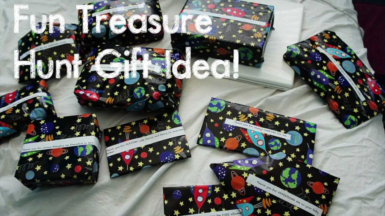 DIY Fun Treasure Hunt Gift Idea