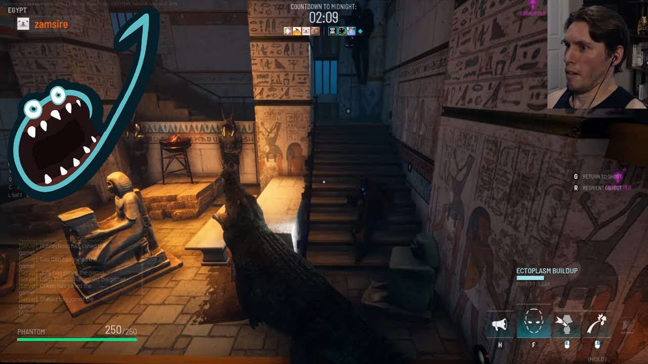 Jerma Streams - Midnight Ghost Hunt [With Vinny, Ross, Criken, Jolly, Liam, Zamsire, Shesez