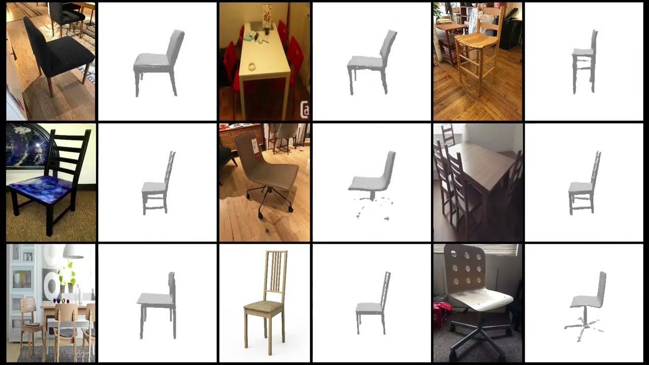 Learning Implicitly from Spatial Transformers for Single-View 3D Reconstruction