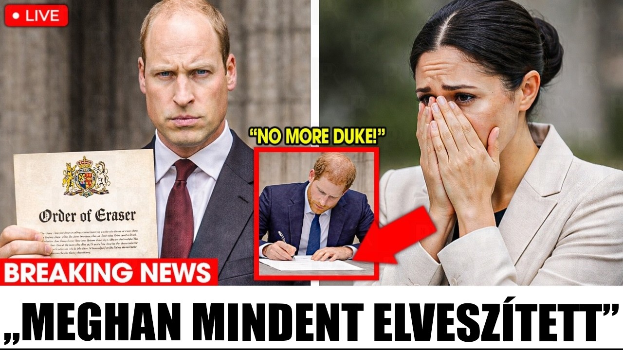 Vilmos herceg blokkolja Meghan 37 millió $-os tervét – Harry örökre lemond címeiről