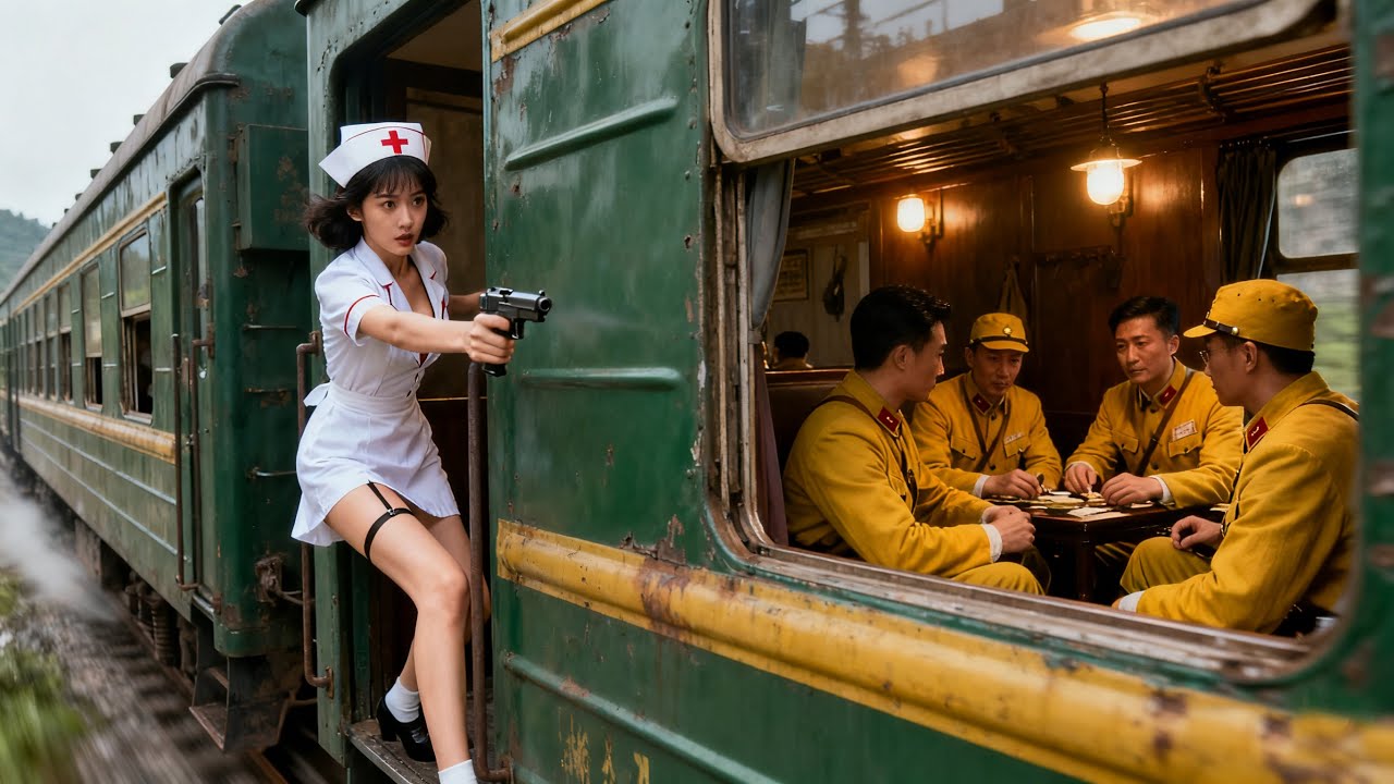 【抗日電影】美女特務喬裝護士，潛入日軍火車成功解救人質  #中國電影 #抗日電影 #抗日神劇 #抗戰電影 #中國功夫  #特種兵 #特工 #功夫 #槍戰 #諜戰