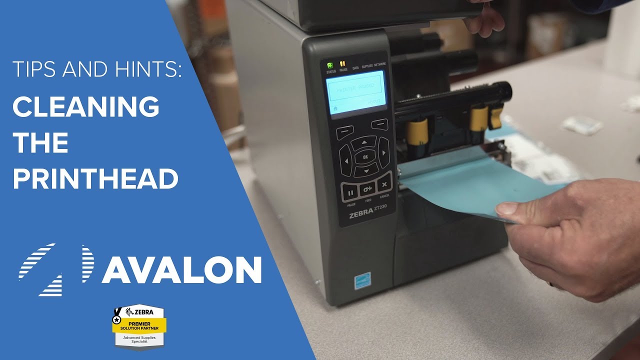 Tips and Hints: Properly Cleaning the Printhead on a Zebra Printer