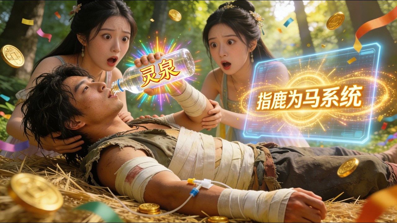 【完結】🔥重傷瀕死的窮小子，意外綁定指鹿為馬修仙系統，普通礦泉水秒變逆天靈泉，一路瘋狂撿漏，逆襲暴富登頂修仙界！