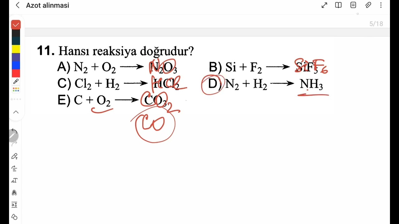 Toplu Azot alınması