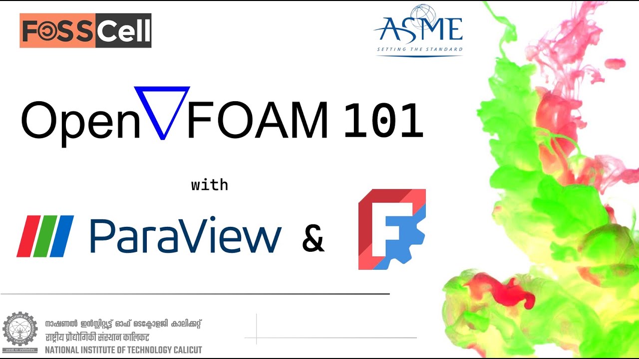 FOSSCell x ASME workshop - CFD analysis of wing using FreeCAD CfdOf workbench