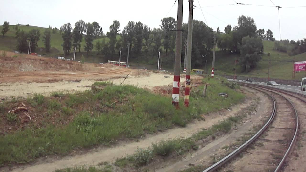 Нижний Новгород / Nizhny Novgorod. Tatra T6B5 tram. Окский съезд. Pumnibus
