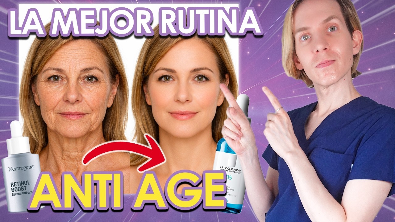 COMO ARMAR  LA MEJOR RUTINA ANTI AGE según tu piel - CON LOS MEJORES ACTIVOS - Arrugas, manchas