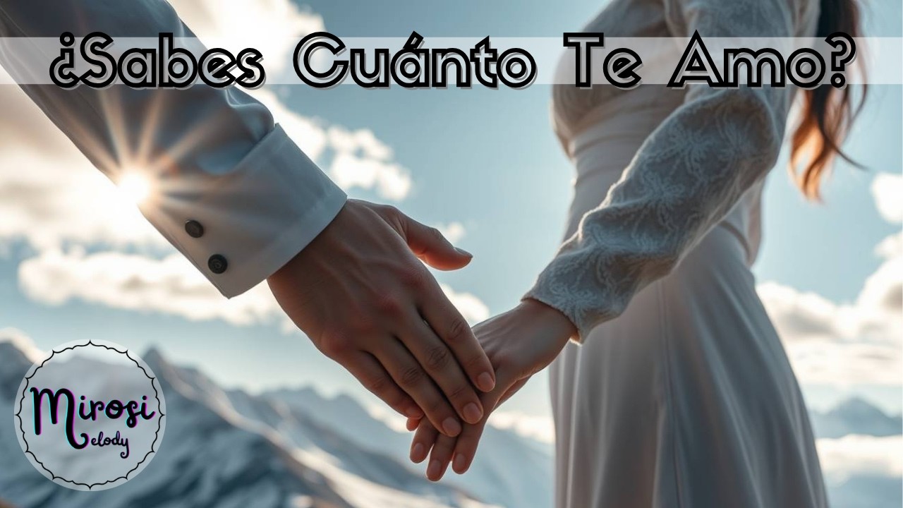 ¿SABES CUÁNTO TE AMO?