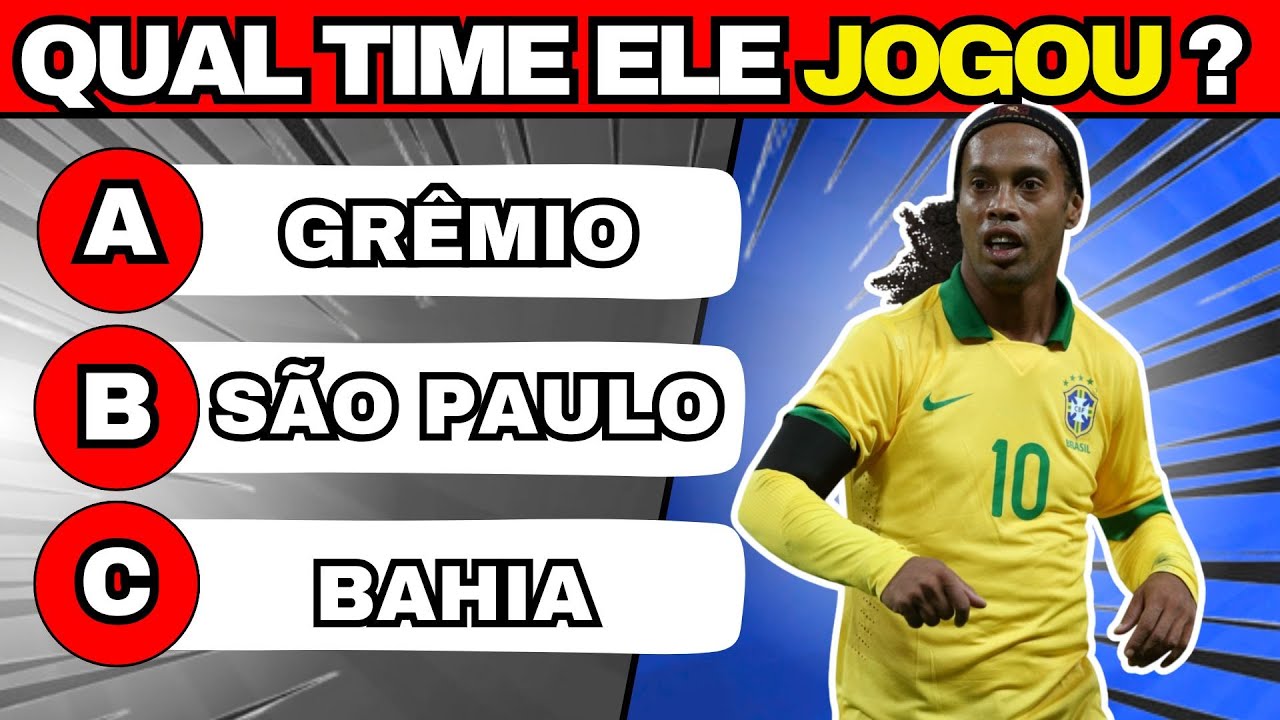 ⚽ QUIZ DE FUTEBOL NÍVEL HARD #2: 20 Perguntas SÓ PARA GÊNIOS! 🤯 #quiz #futebol