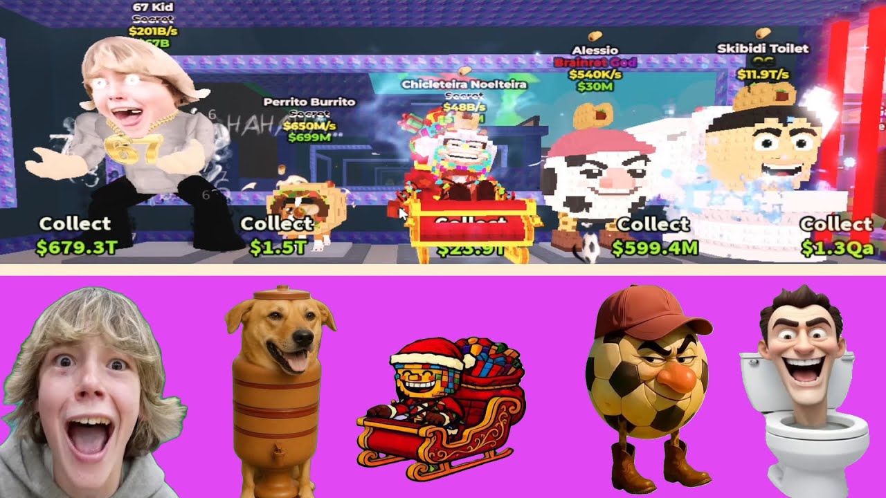 ALL NEW Roblox Steal a Brainrot Characters vs Italian Brainrot! #27