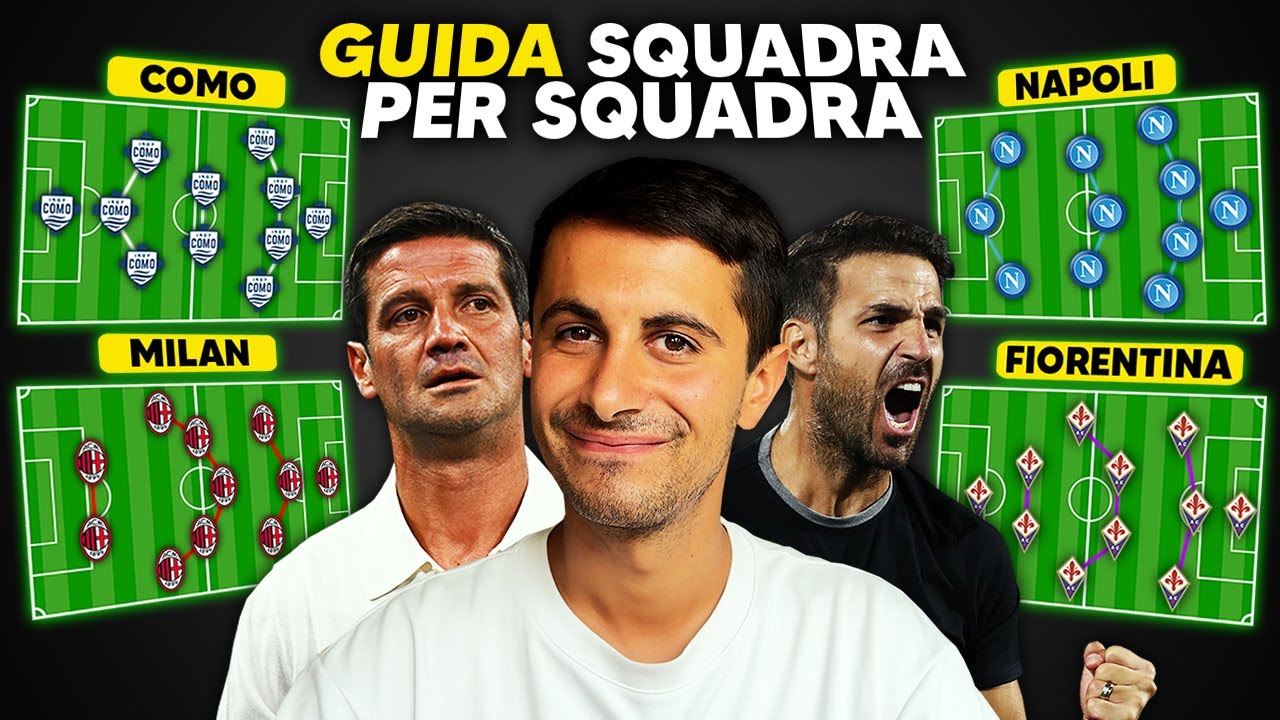 Tutti i TITOLARI squadra per squadra e CHI PRENDERE al Fantacalcio
