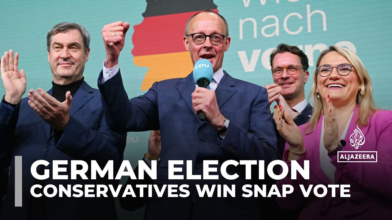 Germany&rsquo;s conservative CDU wins election, far-right AfD makes historic gains