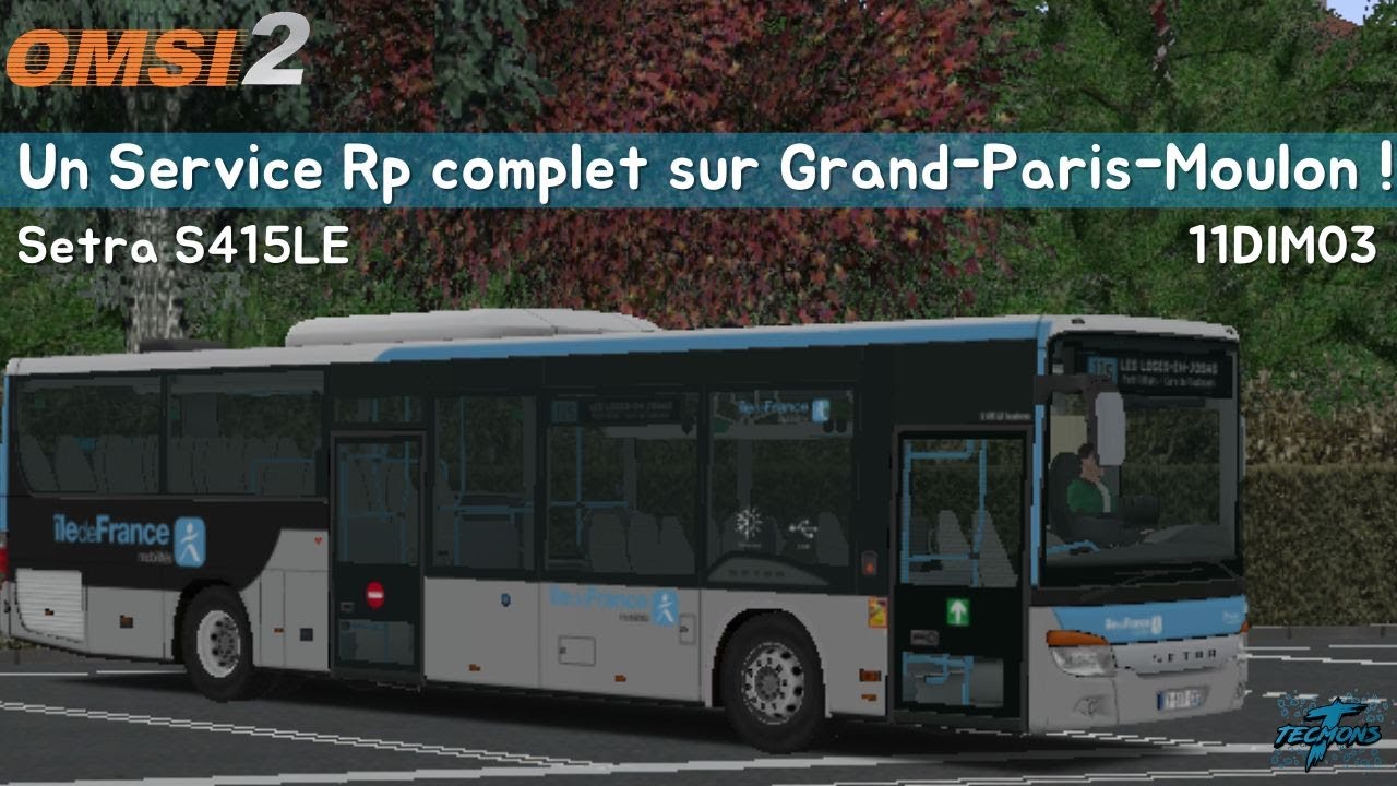 Un service RP Complet sur Grand Paris Moulon !!!! | OMSI 2