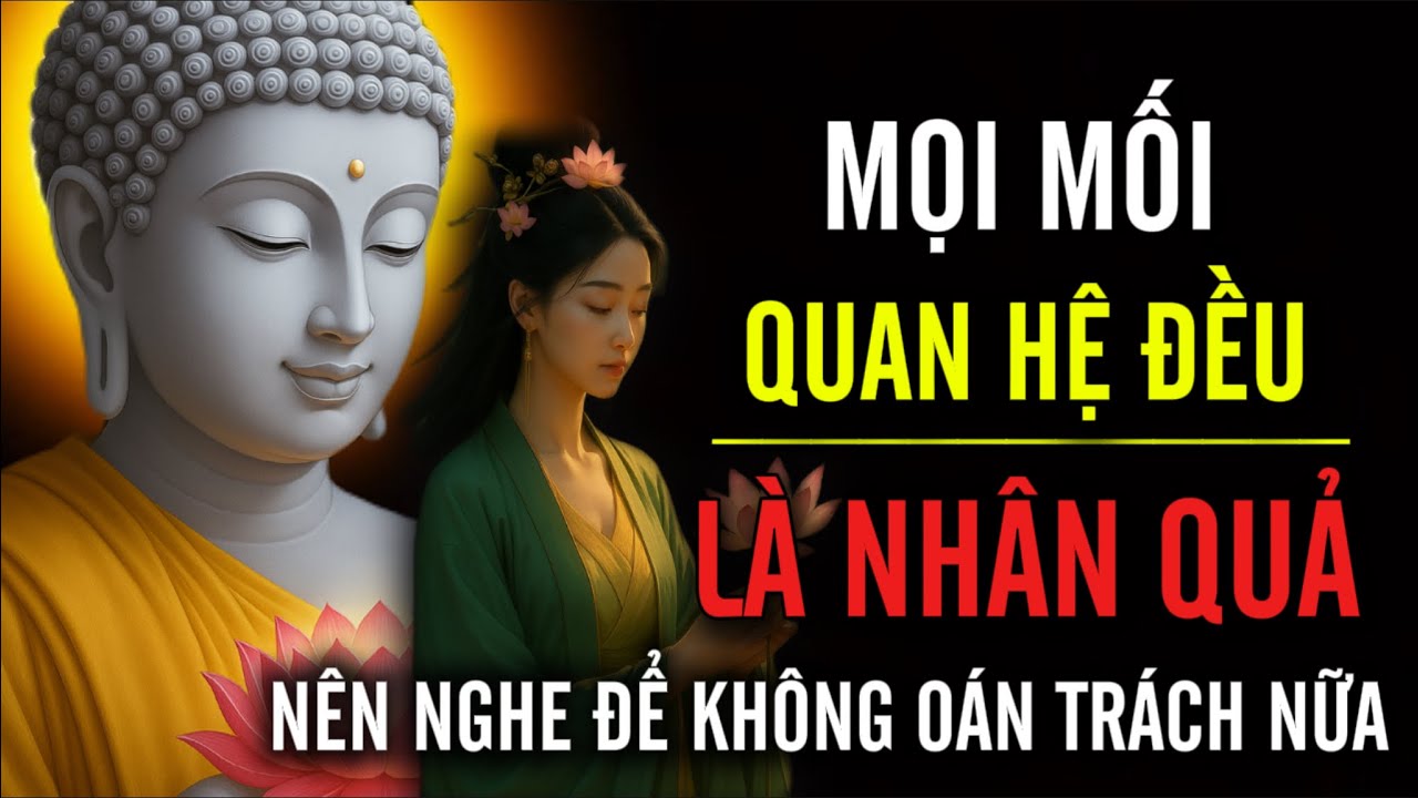 MỌI MỐI QUAN HỆ TR&Ecirc;N ĐỜI, ĐỀU L&Agrave; NH&Acirc;N QUẢ - N&Ecirc;N NGHE ĐỂ KH&Ocirc;NG O&Aacute;N TR&Aacute;CH CUỘC ĐỜI