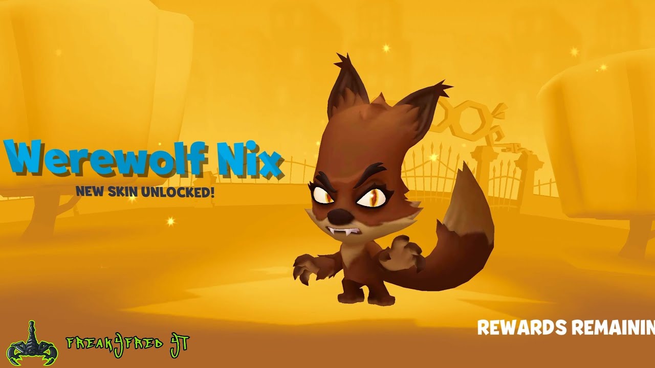 Most annoying character in Zooba!! (Werewolf Nix) #zooba #halloween #gameplay