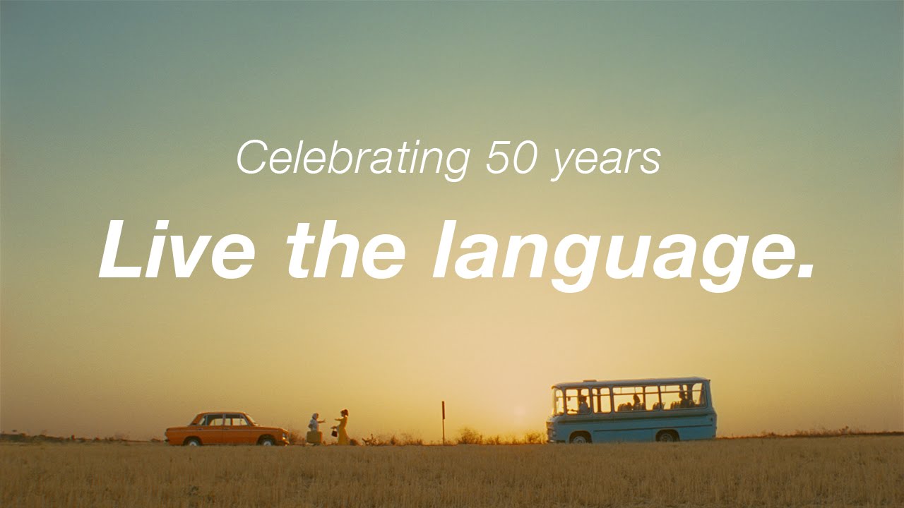 EF celebrates 50 years – Live the language