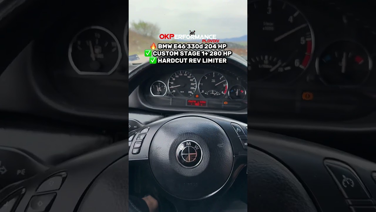 BMW E46 330d 204 HP Custom Stage 1 Chip Tuning Remap 🔥