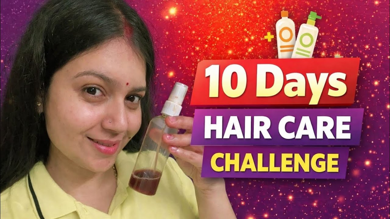 (Day-1) Let’s start hair care challenge with me❤️🌿#trending #haircare #hairchallenge #viralvideo 