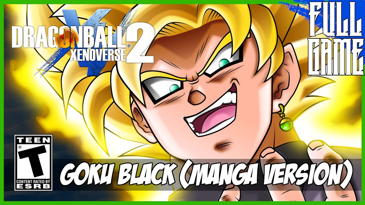 Goku Black (Manga Version) | Dragon Ball Xenoverse 2 Mods