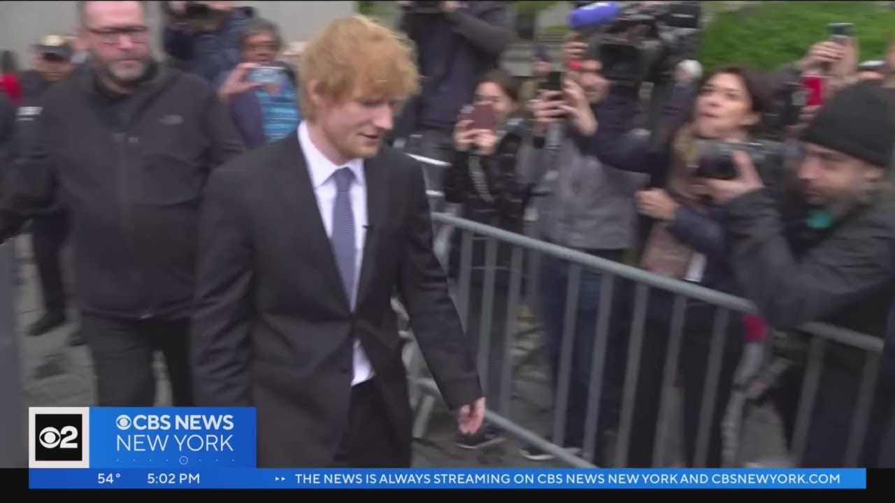 Ed Sheeran found not liable of copying Marvin Gaye's 