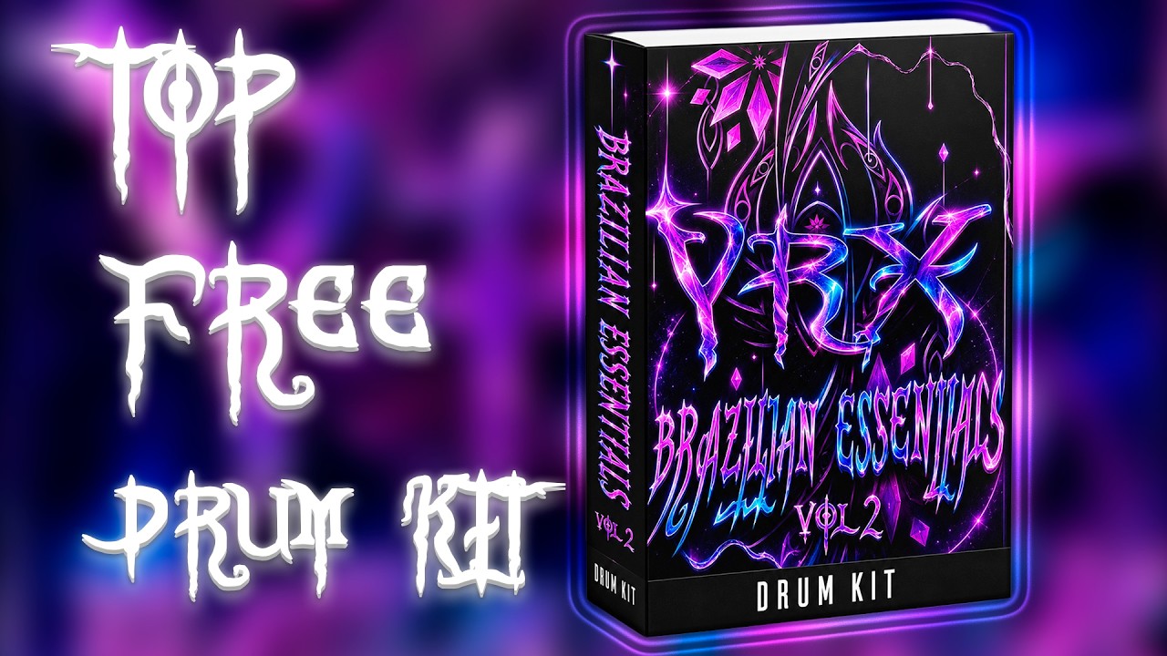 !!!TOP FREE BRAZILIAN FUNK DRUM KIT 2026!!!