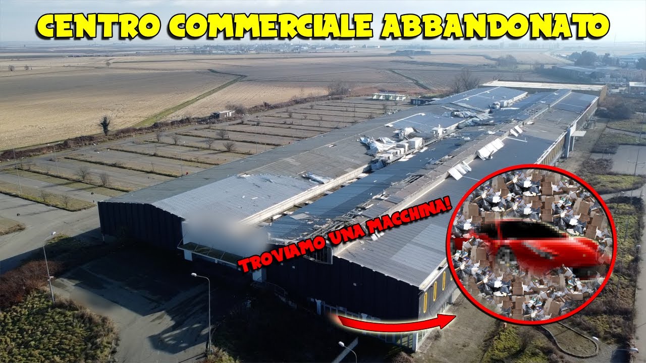 ENORME CENTRO COMMERCIALE ABBANDONATO NEL 2020 - URBEX ITALIA