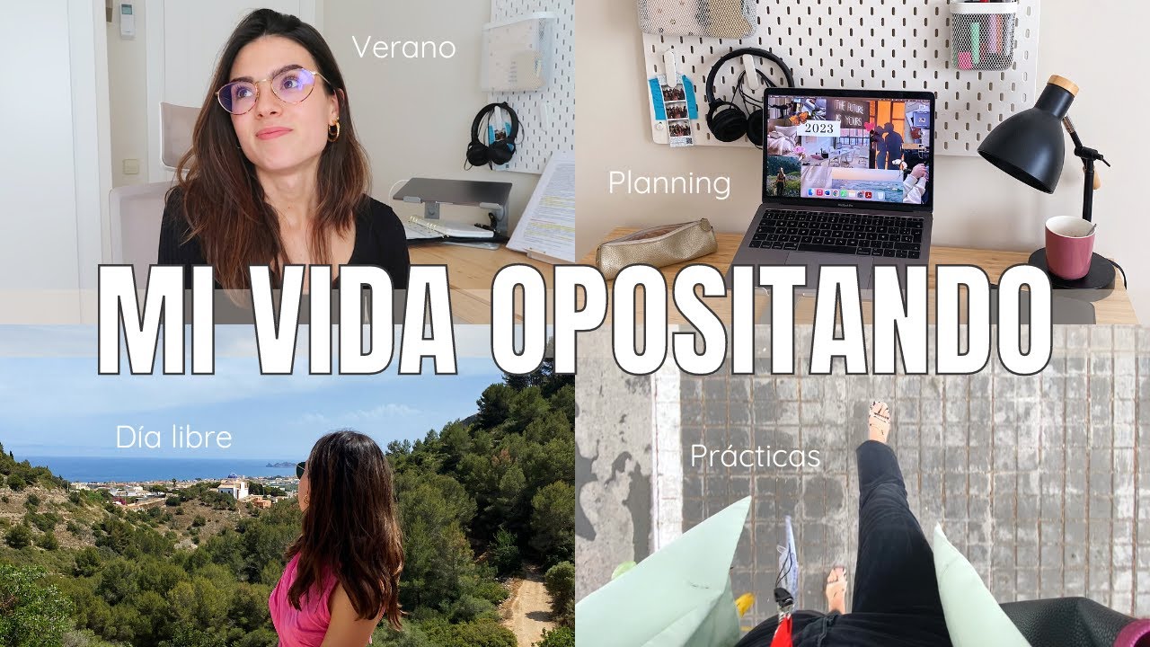 MI VIDA ESTUDIANDO OPOSICIONES | Cómo estudiar en verano, Autobronceador favorito & Planning estudio