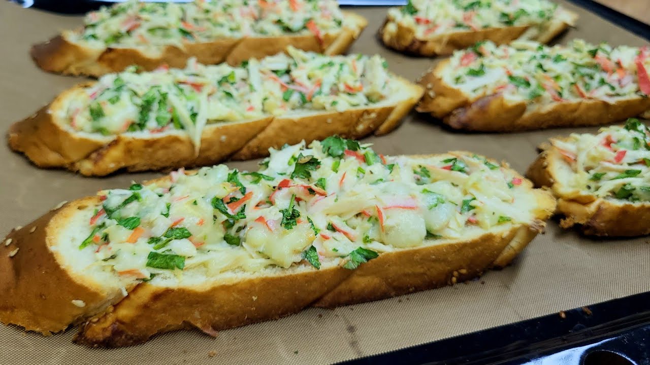 Съедят за минуту! Беру одно яйцо и крабовые палочки и готовлю вкусную закуску из простых продуктов