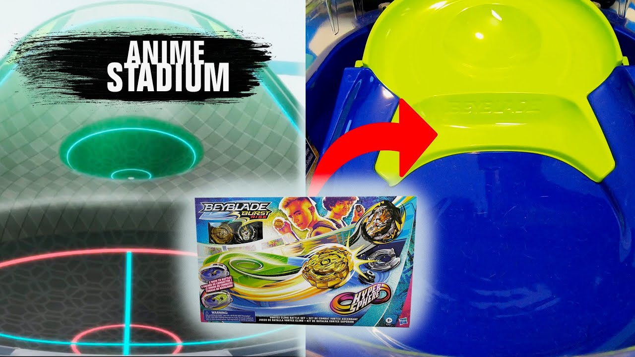 EPIC ANIME-LIKE STADIUM! | Vortex Climb Battle Set Unboxing & Test Battles! | Beyblade Burst Rise/GT