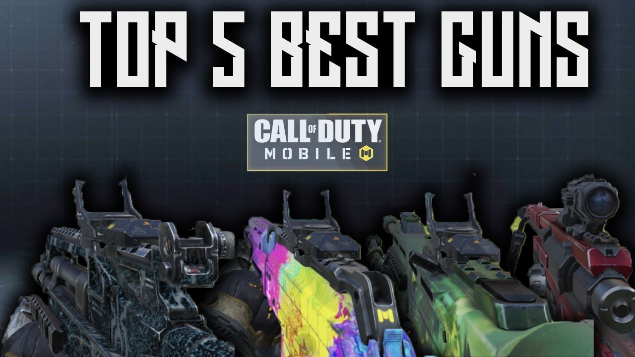 ТОП-5 ЛУЧШЕГО ОРУЖИЯ ПОСЛЕ ОБНОВЛЕНИЯ в Call Of Duty: Mobile (с комплектами)