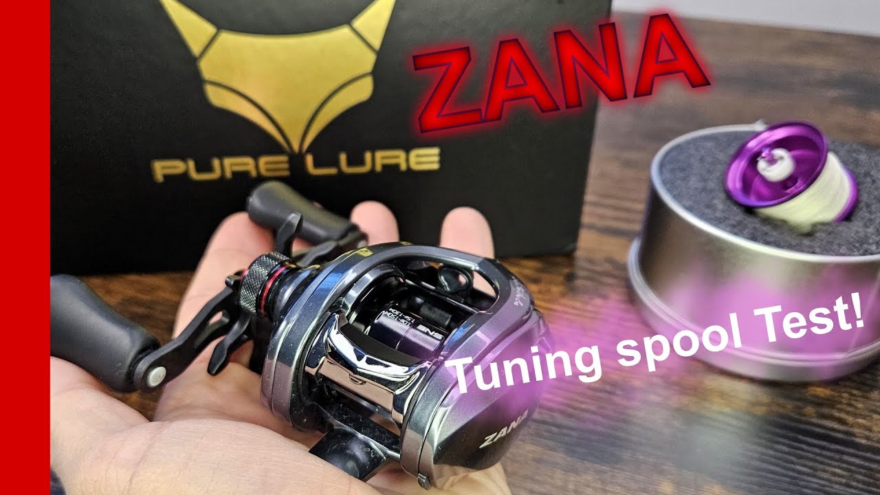 Purelure ZANA Alubody Power-BFS -  Tuningspooltest & Vorstellung an der MAVLLOS Plume UL