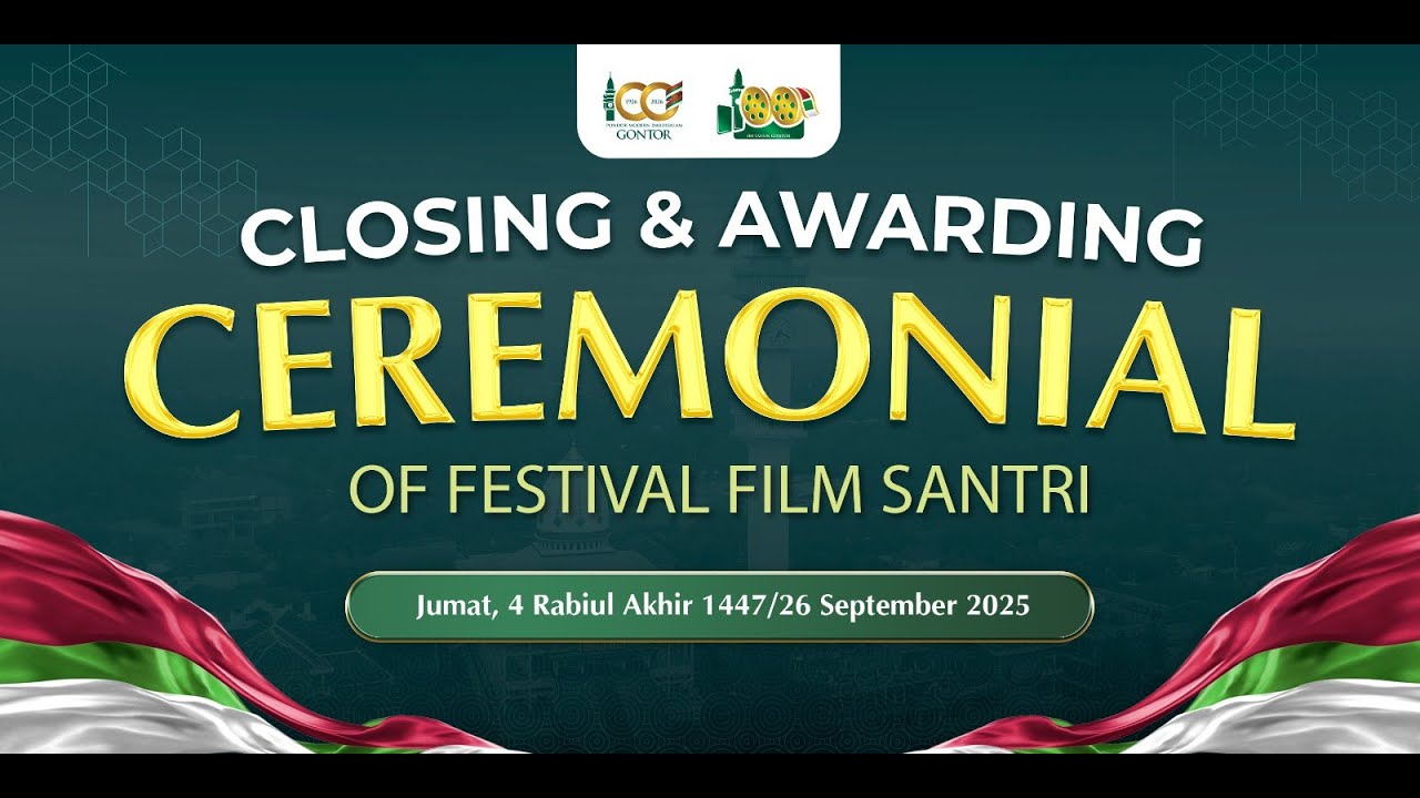CLOSING & AWARDING CEREMONIAL -  FESTIVAL FILM SANTRI