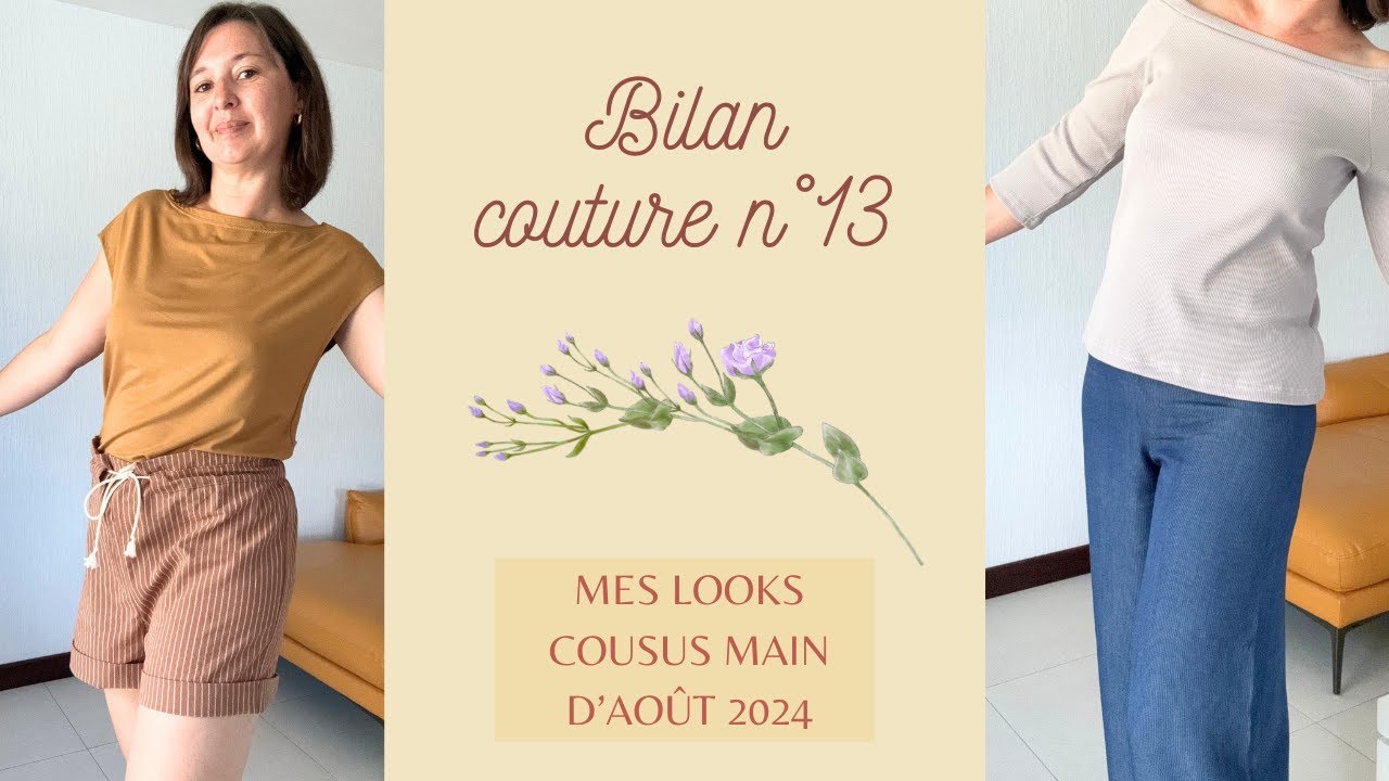 Je couds mes vêtements - Bilan couture n°13