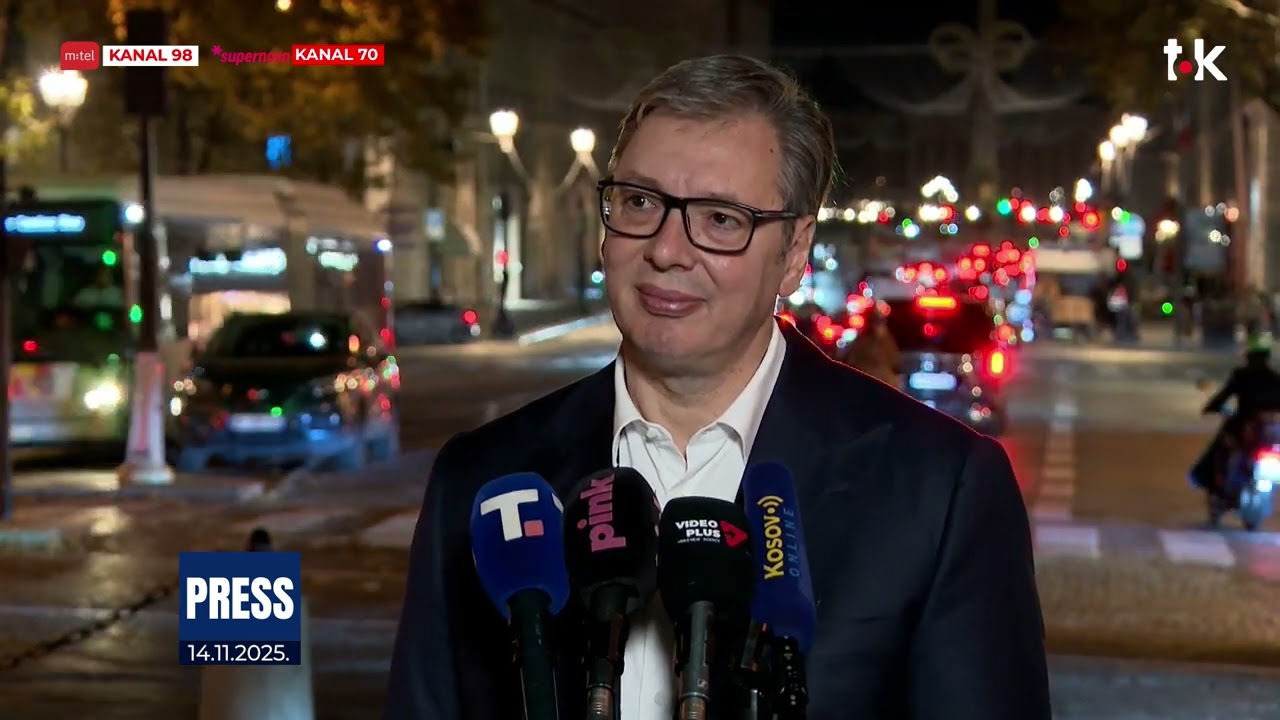 Vučić odgovara na pitanja novinara II TOK TV II 2025
