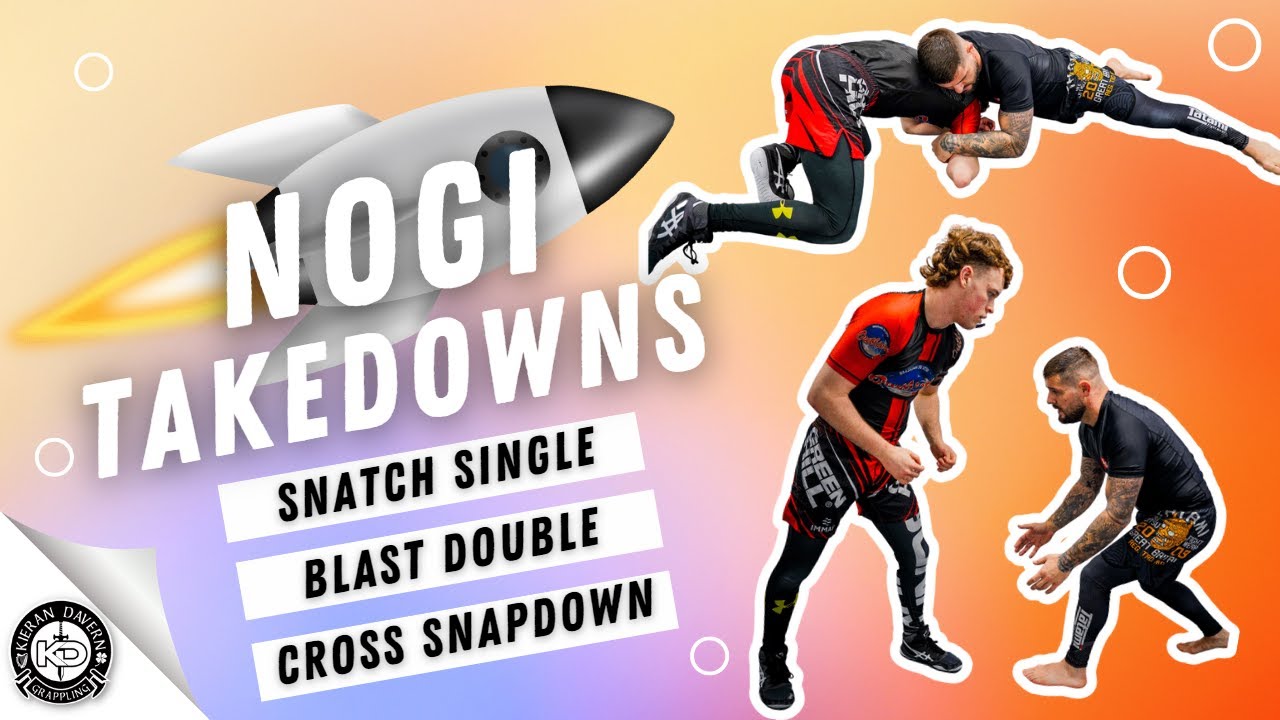 Snatch Single Leg Takedown | Blast Double Leg Takedown | Front Headlock Attacks | Wrestling for BJJ