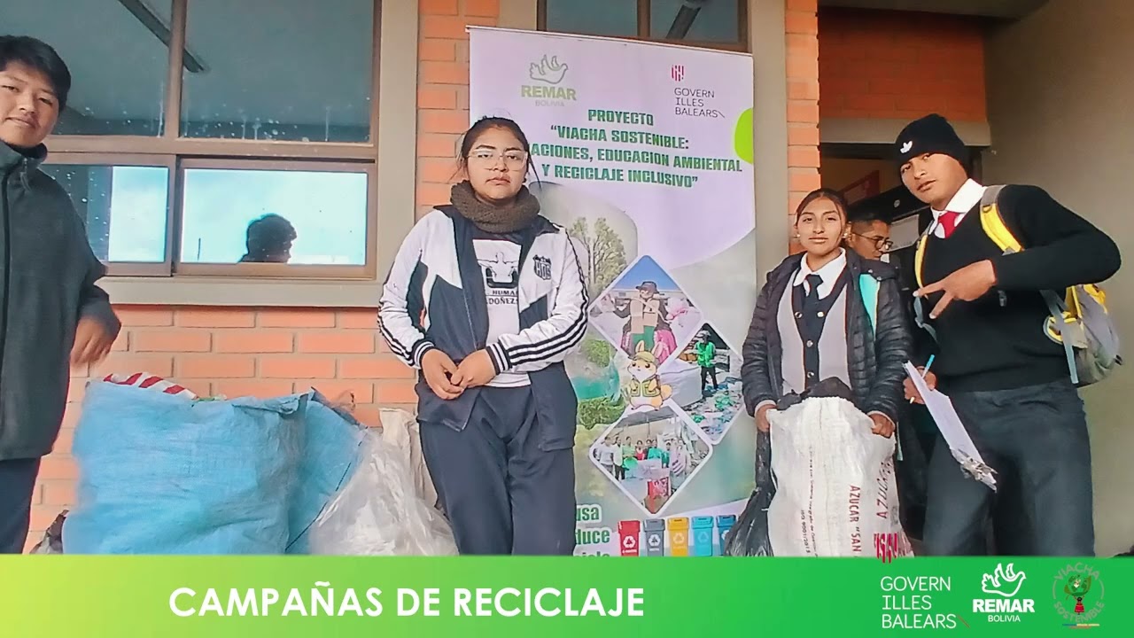 Viacha Sostenible: Formaciones, Educación Ambiental y Reciclaje Inclusivo