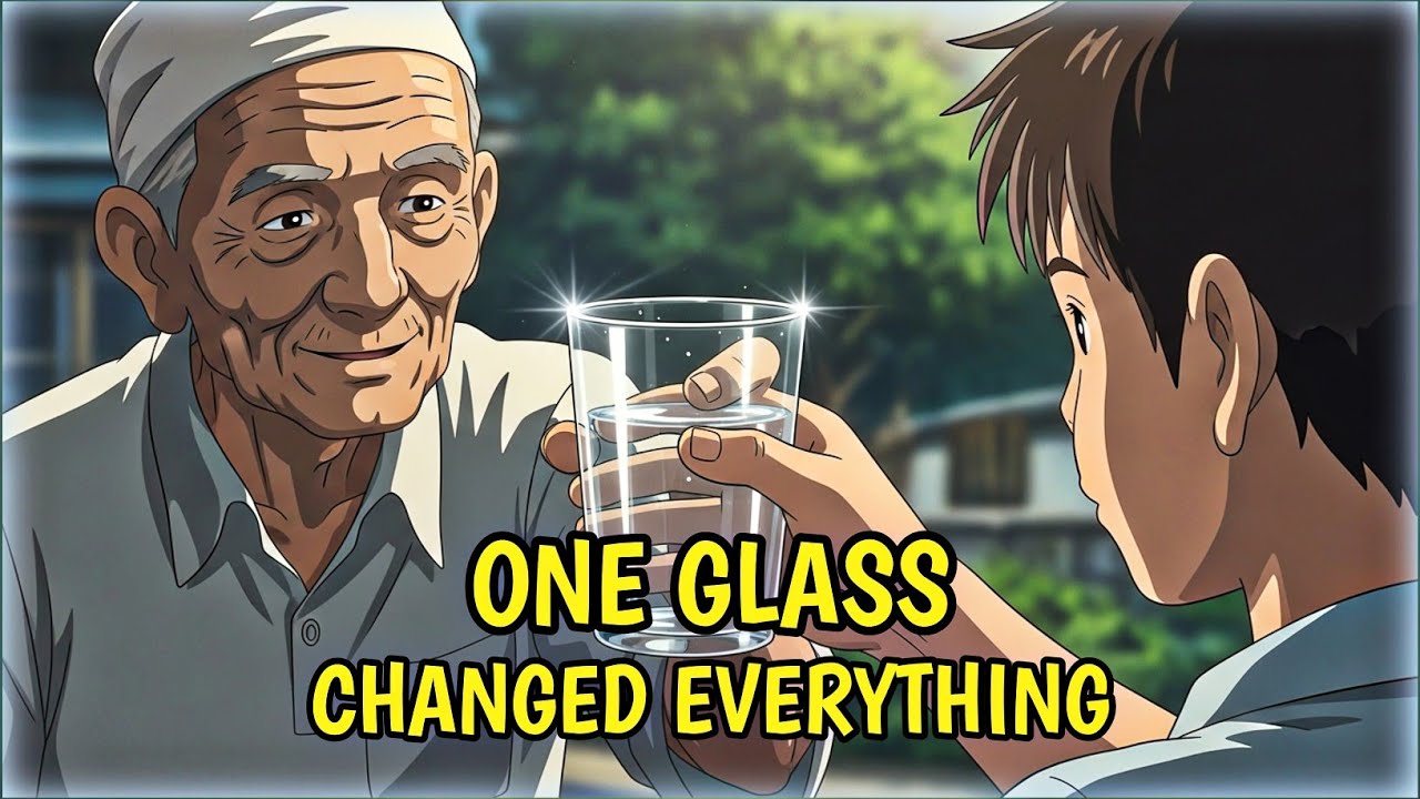 He Carried a Glass of Water — And Found True Peace