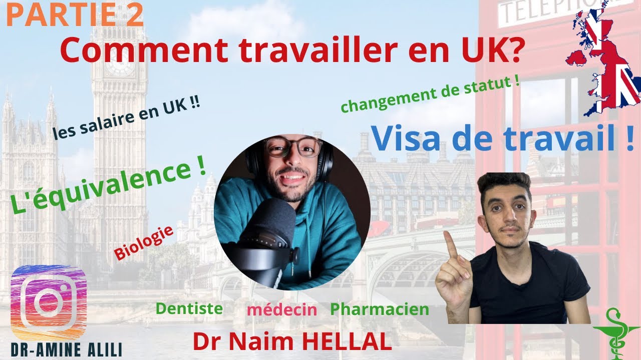 الدراسة و العمل في بريطانيا 🇬🇧🇬🇧🇩🇿- للتخصصات الطبية-الجزء الثاني !