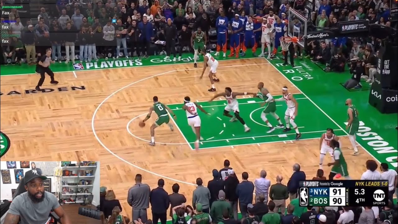 CashNasty Reacts To #3 KNICKS at #2 CELTICS | FULL GAME 2 HIGHLIGHTS | May 7, 2025