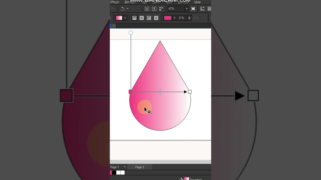 How to Make Beautiful Flower Design in Corel Draw|