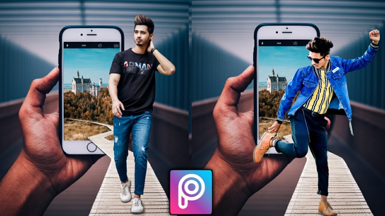 3D Portrait Effect | PicsArt Editing Tutorial | 2020 Latest Photo Editing in PicsArt | RTWORLD