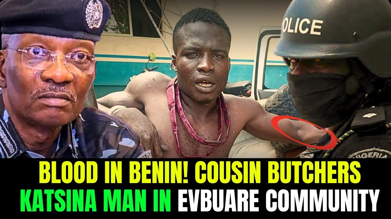 EDO SECURITY OPERATIVES ARREST KATSINA MAN WHO MURDERED HIS COUSIN IN EVBUARE BENIN CITY 