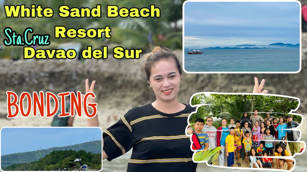 WHITE SAND BEACH RESORT @ sta.cruz DAVAO DEL SUR fambond |@HANAMIOFFICIALVLOGS