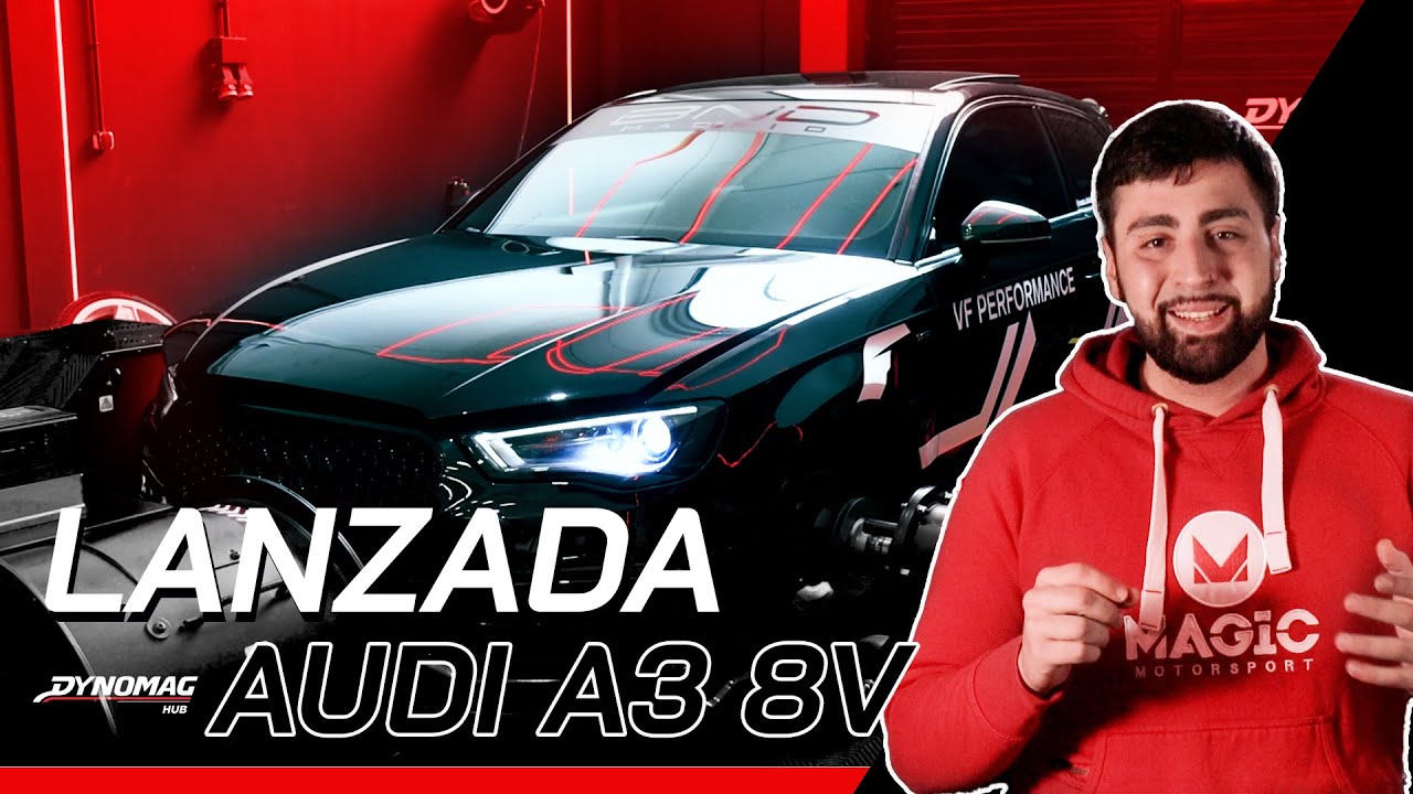 LANZAMOS UN AUDI A3 en nuestro banco de potencia - Dynomag Challenge  EP #1