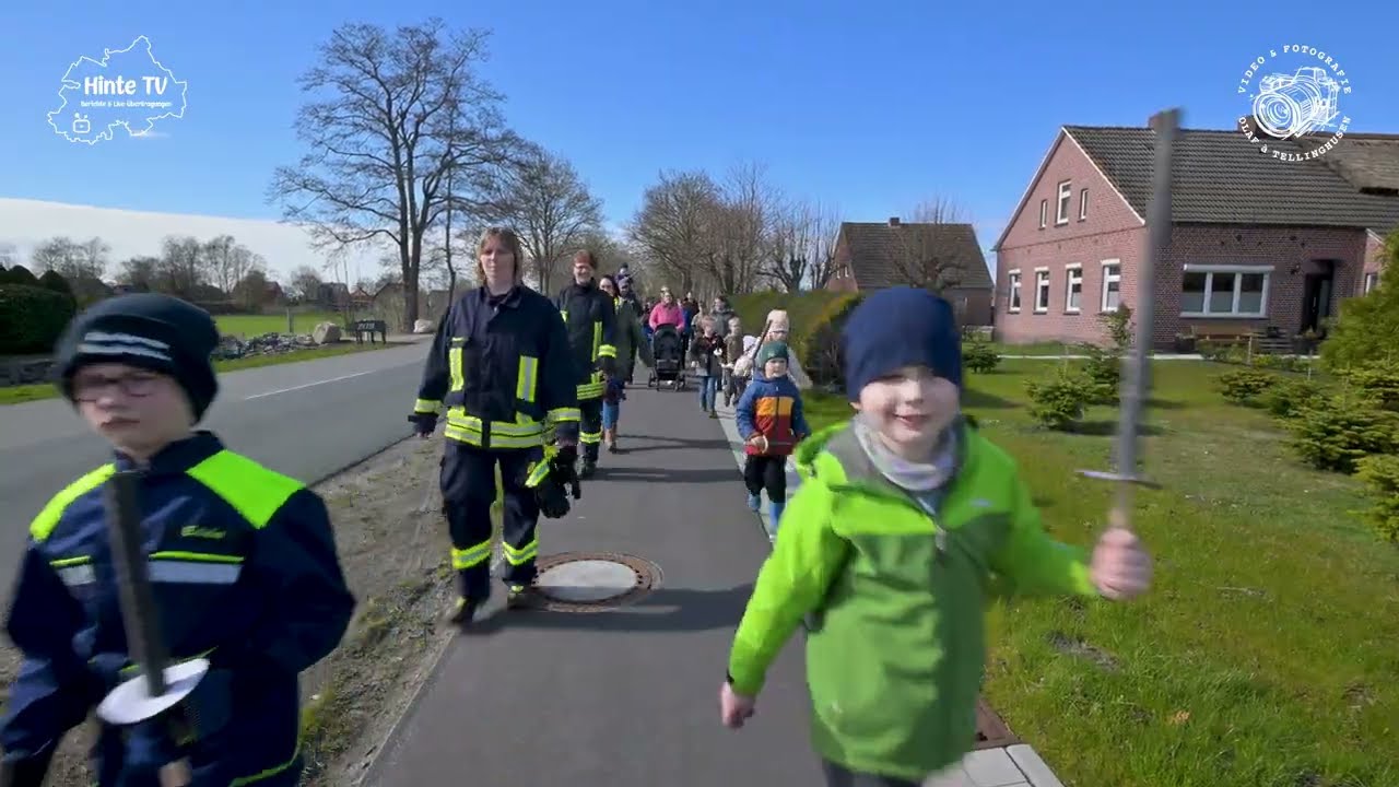 🔥 Fackelzug, Feuer & Waffelduft &ndash; Osterfeuer in Wiegboldsbur! 05.04.2026