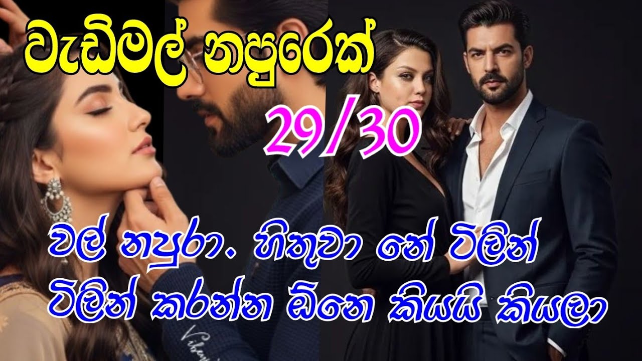 වැඩිමල් නපුරෙක් 29/30 වල් නපුරා. හිතුවා නේ ටිලින් ටිලින් කරන්න ඕනෙ කියයි කියලා