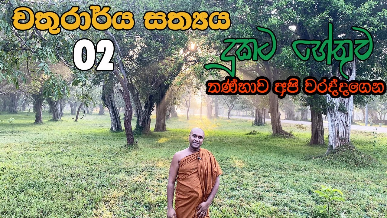 චතුරාර්‍ය සත්‍යය 02 දුකට හේතුව  (The Second noble truth)